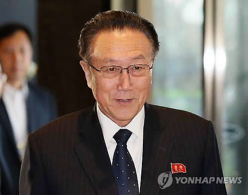 북한 김양건 당 통일전선부장 겸 대남담당 비서.